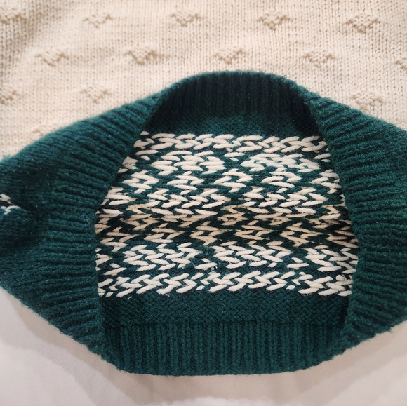 Chunky Knit Homemade Nordic Snowflake Fair Isle Sweater ❄️ - Picture 9 of 13